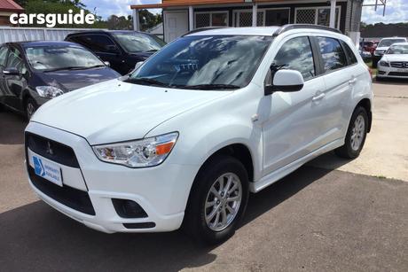 White 2011 Mitsubishi ASX Wagon (2Wd)