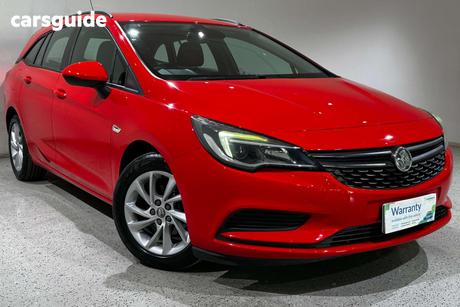 Red 2017 Holden Astra Sportswagon Ls Plus