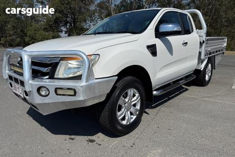 White 2012 Ford Ranger Ute Tray XLT