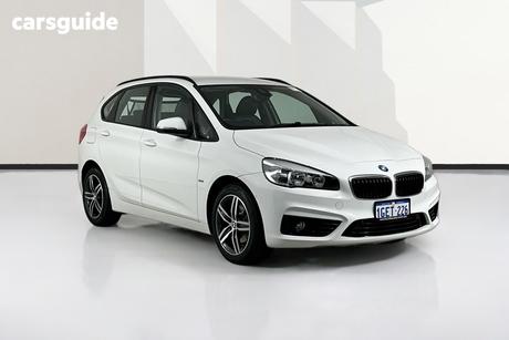 White 2016 BMW 218D Wagon Active Tourer Luxury Line