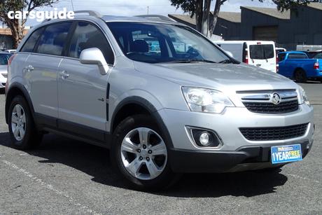 Silver 2011 Holden Captiva Wagon 5 (4X4)