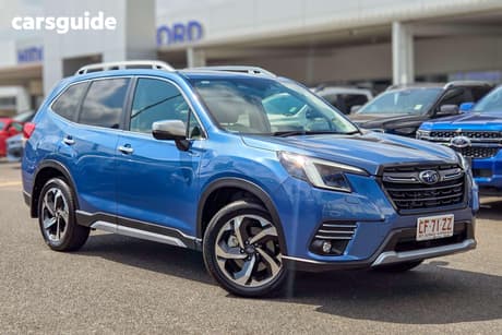 Blue 2024 Subaru Forester Wagon Hybrid S (Awd)