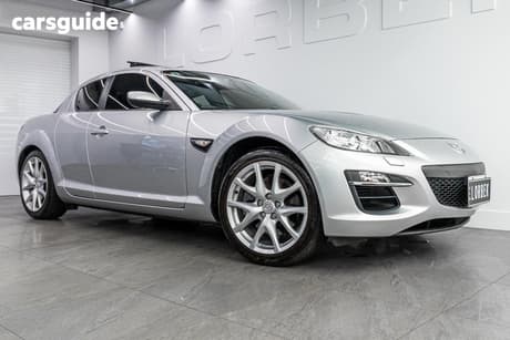 Silver 2008 Mazda RX-8 Coupe Luxury