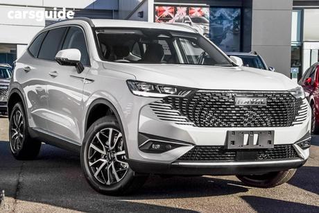 White 2025 GWM Haval H6 Wagon Lux Hybrid