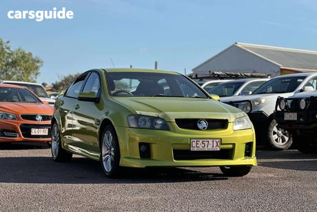 Green 2008 Holden Commodore Sedan Sv6
