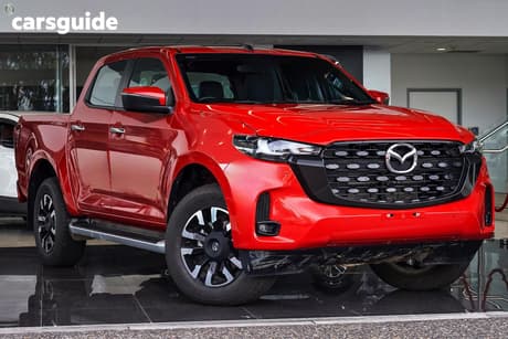 Red 2024 Mazda BT-50 Dual Cab Pick-up Gt (4X4)