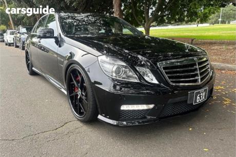 Black 2011 Mercedes-Benz E63 Sedan Amg