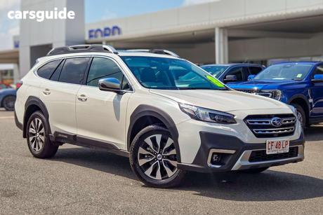 White 2023 Subaru Outback Wagon Awd Touring