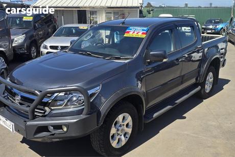 Grey 2018 Holden Colorado Crew Cab Pickup Lt (4X4)