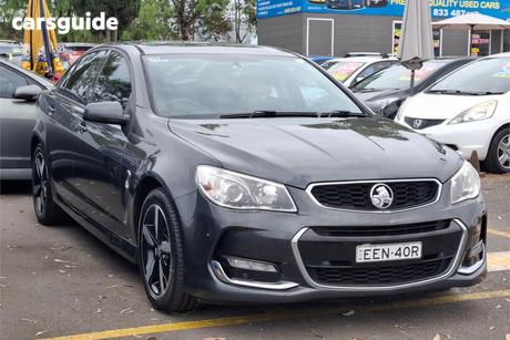 Grey 2017 Holden Commodore Sedan Sv6
