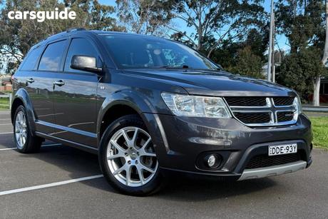 Grey 2016 Dodge Journey Wagon R/T