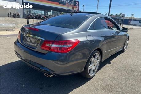 Grey 2011 Mercedes-Benz E350 Coupe Avantgarde