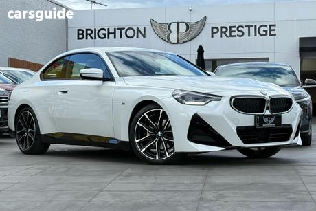 White 2023 BMW 220I Coupe M Sport