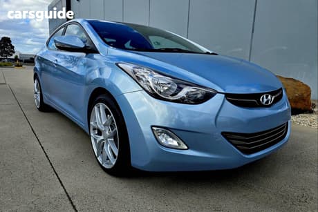 Blue 2012 Hyundai Elantra Sedan Elite