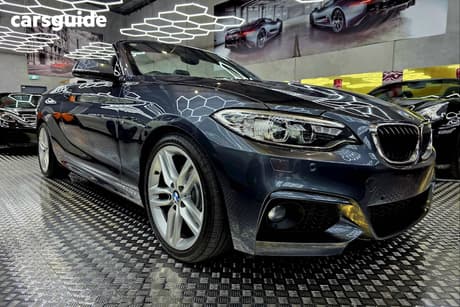 Grey 2016 BMW 228I Convertible M Sport