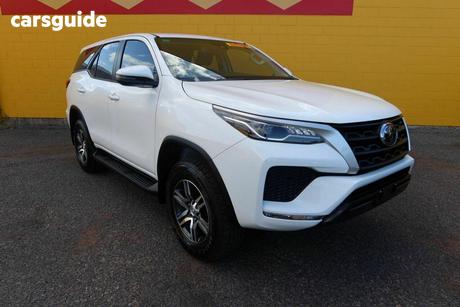 White 2022 Toyota Fortuner Wagon Gx Nav