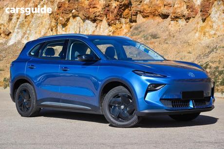 Blue 2025 MG MGS5 EV Wagon Excite 49