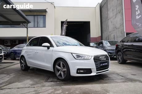 White 2018 Audi A1 Hatchback Sportback 1.4 Tfsi Sport