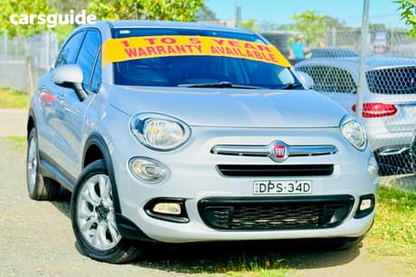 Grey 2015 Fiat 500 Hatchback Pop