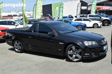 Black 2013 Holden UTE Utility Sv6