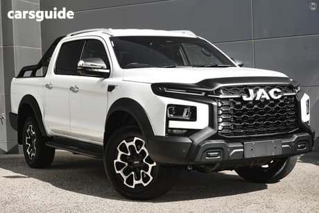 White 2024 JAC T9 UTE Dual Cab Pick-up Haven (4X4)