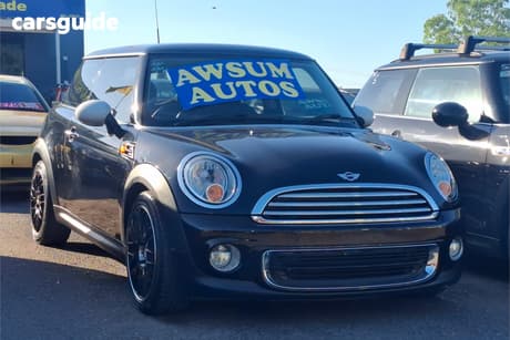 Black 2013 Mini Hatch Hatch RAY F