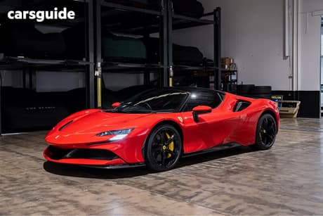 Red 2023 Ferrari SF90 STRADALE Coupe F154 4WD