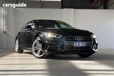 Black 2017 Audi A5 Hatchback Sportback 2.0 Tfsi Quattro