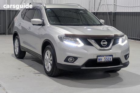 Silver 2014 Nissan X-Trail Wagon St-L (Fwd)