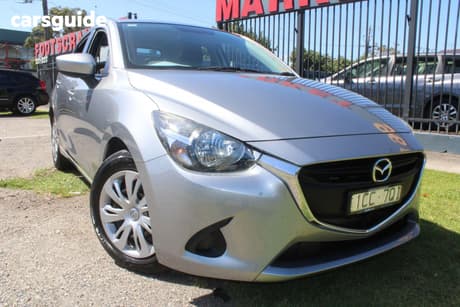 Silver 2014 Mazda 2 Hatchback Neo