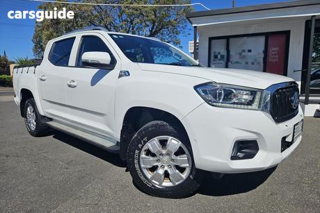 White 2018 LDV T60 Double Cab Utility Pro (4X4)