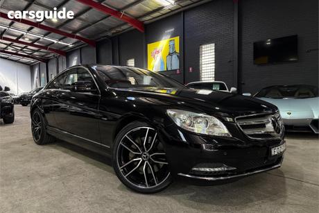 Black 2011 Mercedes-Benz CL500 Coupe
