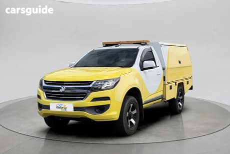 Yellow 2017 Holden Colorado Cab Chassis Ls (4X2)