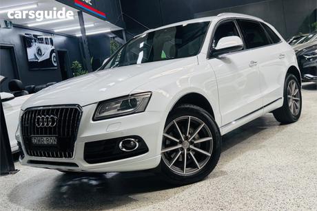 White 2016 Audi Q5 Wagon 2.0 Tdi Quattro