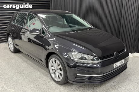 Black 2017 Volkswagen Golf Hatchback 110 Tsi Comfortline