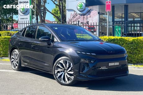 Black 2025 Skoda Enyaq Coupe Sportline (4X2)