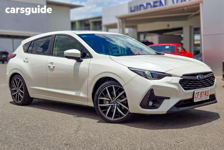 White 2024 Subaru Impreza Hatchback 2.0S (Awd)