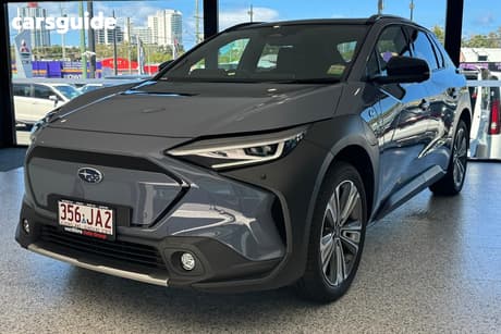 Grey 2023 Subaru Solterra Wagon Touring Awd