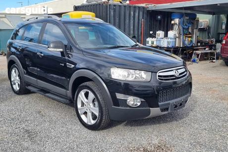 Black 2011 Holden Captiva Wagon 7 Lx (4X4)