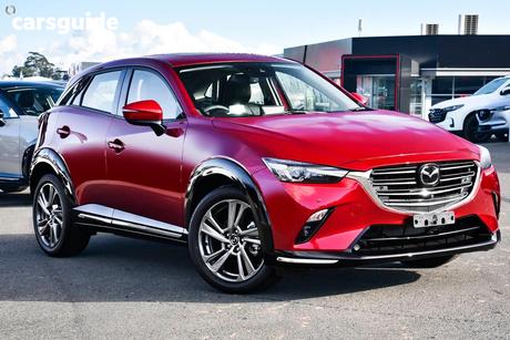 Red 2025 Mazda CX-3 Wagon G20 Akari