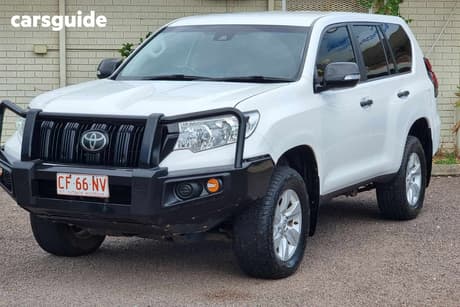 White 2020 Toyota Landcruiser Prado Wagon Gx