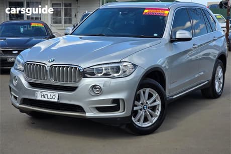Silver 2014 BMW X5 Wagon Sdrive 25D