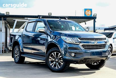 Blue 2018 Holden Colorado Crew Cab Pickup Ltz (4X4)