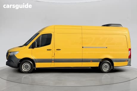 Yellow 2019 Mercedes-Benz Sprinter Commercial