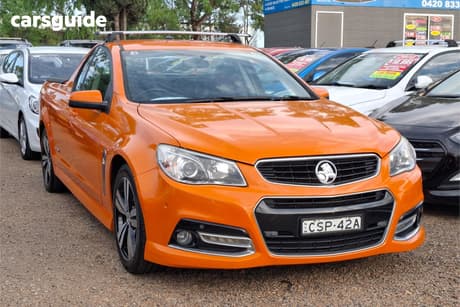 Orange 2014 Holden UTE Utility Sv6 Storm