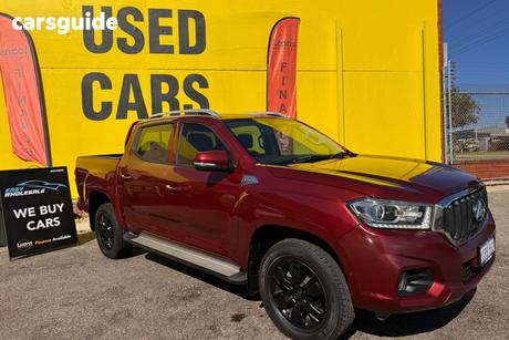 Red 2018 LDV T60 Double Cab Utility Pro (4X4)