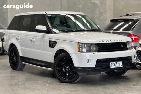 White 2012 Land Rover Range Rover Sport Wagon 3.0 Sdv6 Luxury