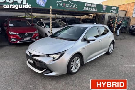 Silver 2018 Toyota Corolla Hatchback Ascent Sport (Hybrid)