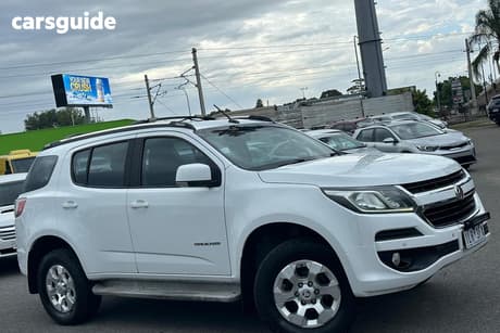 White 2017 Holden Trailblazer Wagon Lt (4X4)