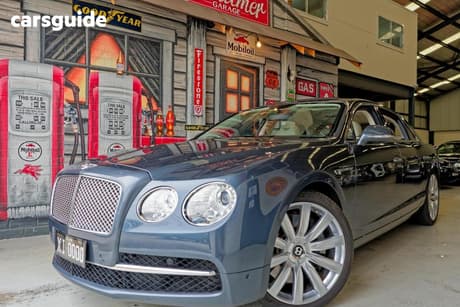 Grey 2013 Bentley Flying Spur Sedan 3W 4WD